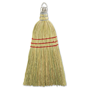Boardwalk® Corn Whisk Broom, Corn Fiber Bristles, 9" Length, Yellow, 12-carton freeshipping - TVN Wholesale